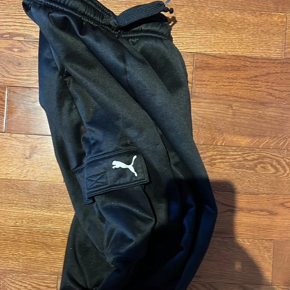 Puma boy jersey jogger pants  sz 14/16 - Picture 10 of 10